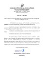 2° Edital de convocação eleição da mesa diretora da câmara municipal de Caaporã