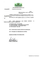 Arquivo: Lei 586/2010 que define datas dos feriados locais em Caaporã