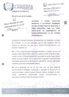 Prefeitura de Caaporã autoriza uso de área pública para instalação de equipamento de radiocomunicação